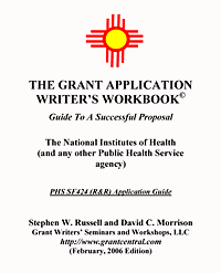 Grant Writer's Workbook - book cover